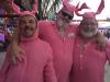 George, Joe & Fabian from Pennsylvania and DC - dressed as Pigs at Seacrets. photo by Terry Kuta